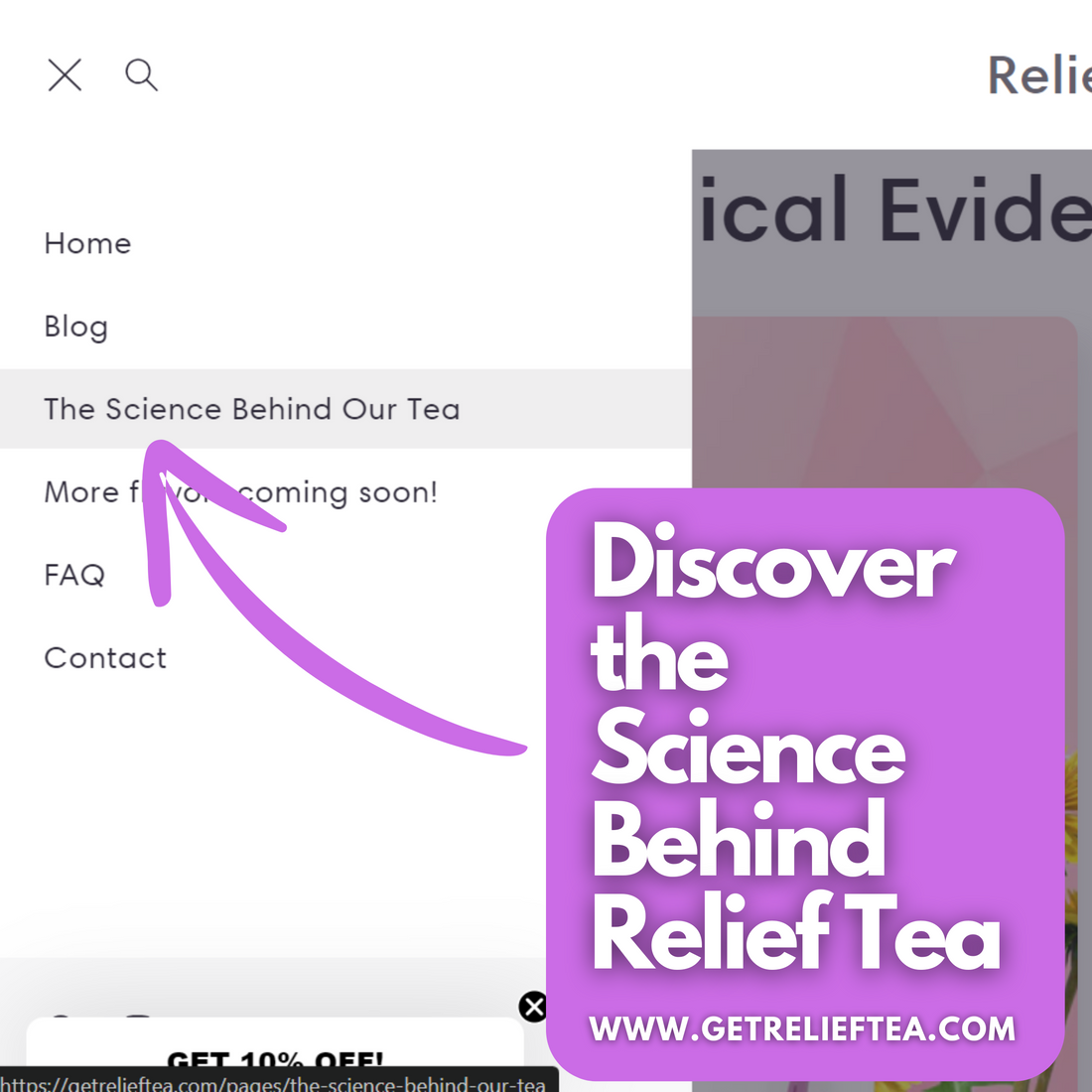 Discover the Science Behind Relief Tea 🌿✨