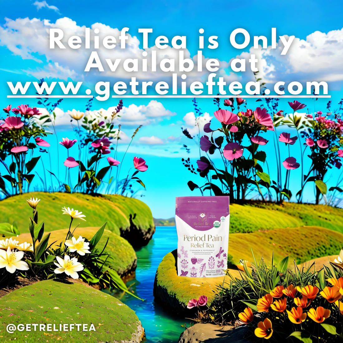 Exclusive Quality: Relief Tea is Only Available at www.getrelieftea.com 🌿✨